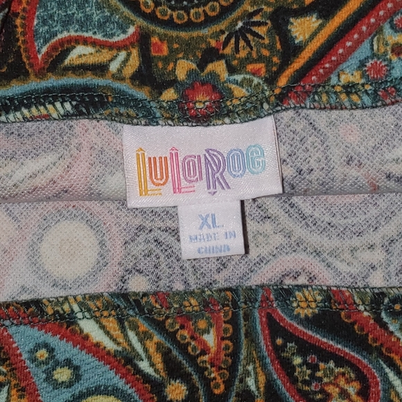 Lularoe Paisley Cassie Skirt - Picture 2 of 2